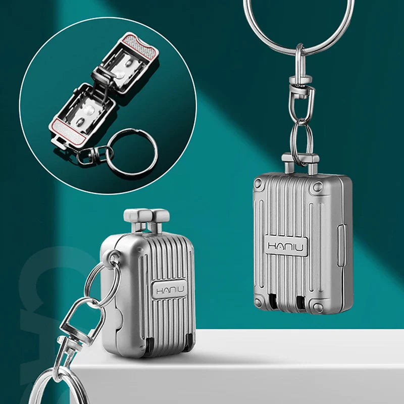 Mini Stainless Steel Nail Clipper Keychain - Wholesalus