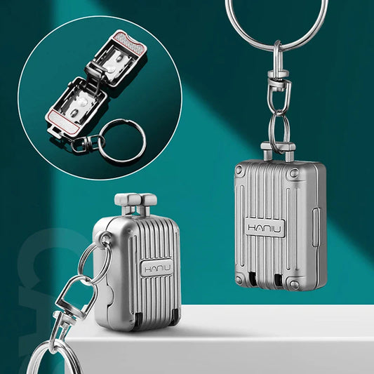Mini Stainless Steel Nail Clipper Keychain - Wholesalus