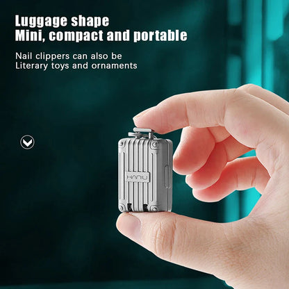 Mini Stainless Steel Nail Clipper Keychain - Wholesalus