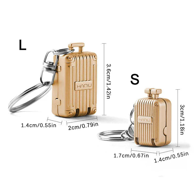 Mini Stainless Steel Nail Clipper Keychain - Wholesalus
