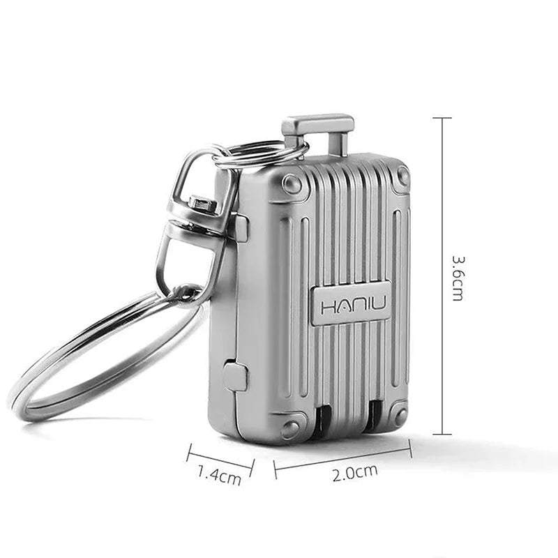 Mini Stainless Steel Nail Clipper Keychain - Wholesalus