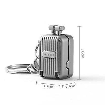 Mini Stainless Steel Nail Clipper Keychain - Wholesalus