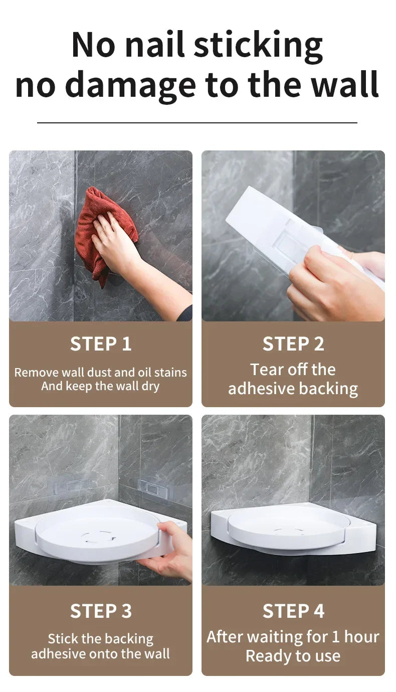 Rotating Corner Shelf - Wholesalus