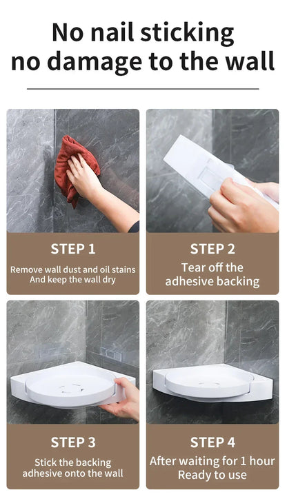 Rotating Corner Shelf - Wholesalus