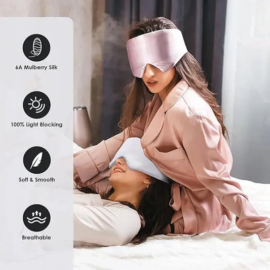 Silk Blindfold Travel Nap - Wholesalus