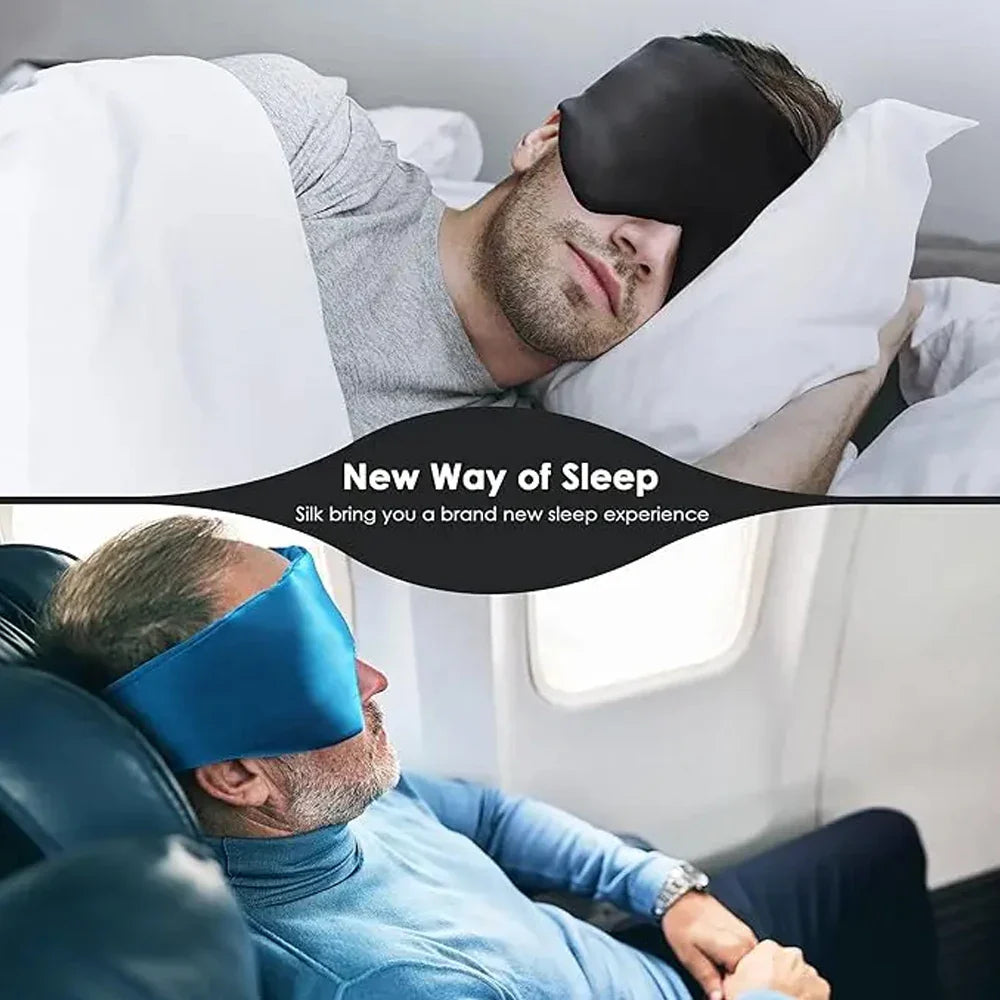 Silk Blindfold Travel Nap - Wholesalus