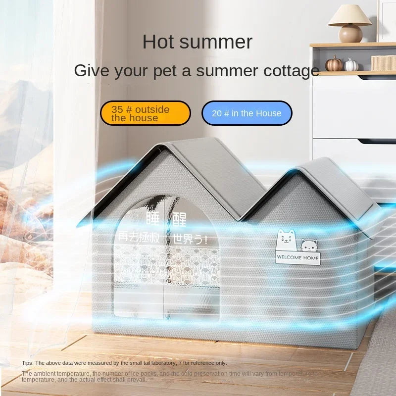 Pet Cool Comfort Cabin - Wholesalus