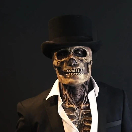 Halloween Horror Latex Skull Mask - Wholesalus