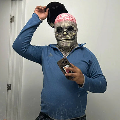 Halloween Horror Latex Skull Mask - Wholesalus