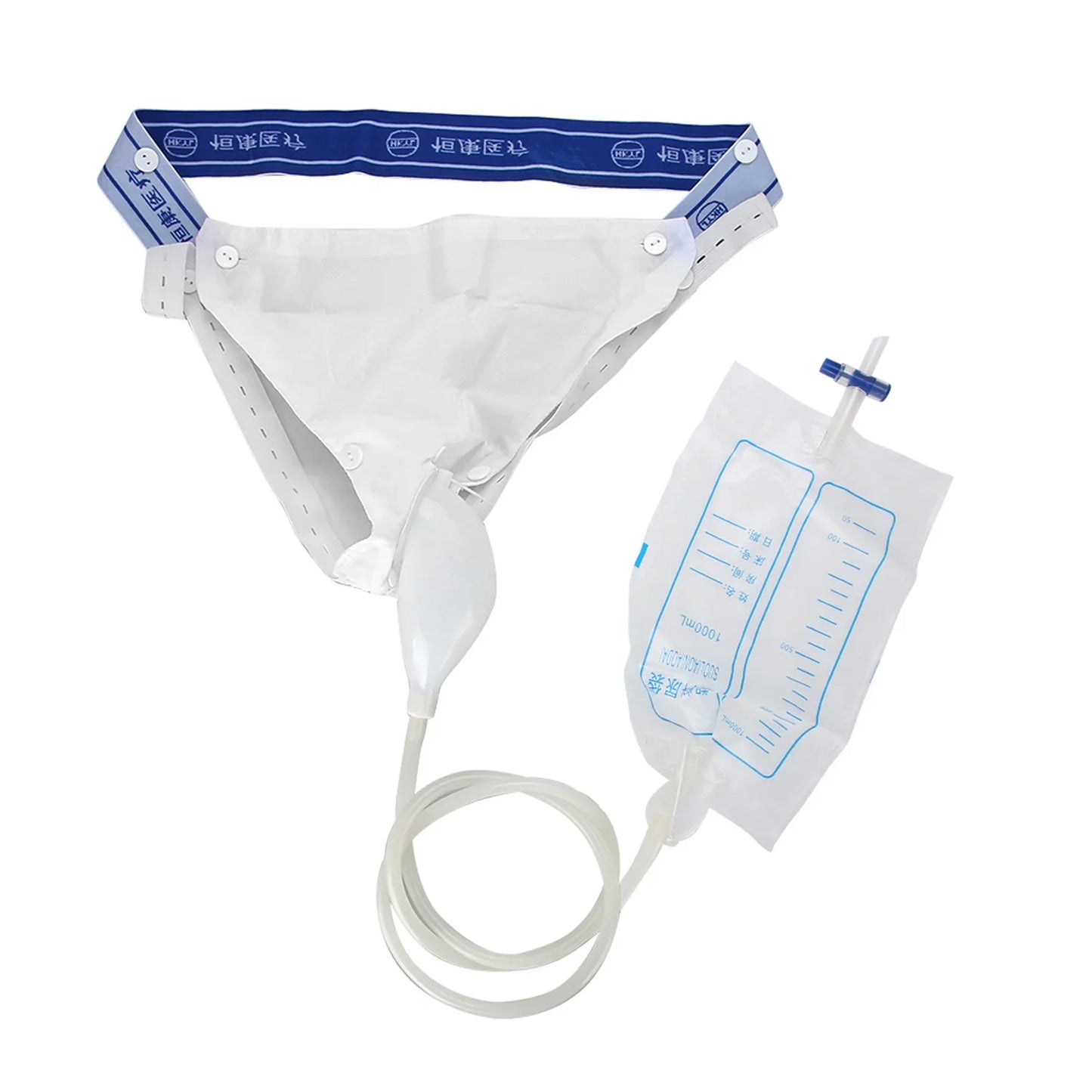 Silicone Adults Urine Collector with Catheter Bag - Wholesalus
