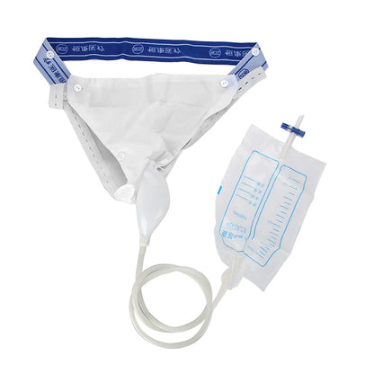 Silicone Adults Urine Collector with Catheter Bag - Wholesalus