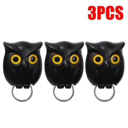 Self Adhesive Magnetic Owl Key Holder - Wholesalus