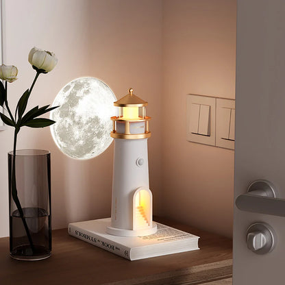 Lighthouse Moon Projection Room Decor - Wholesalus
