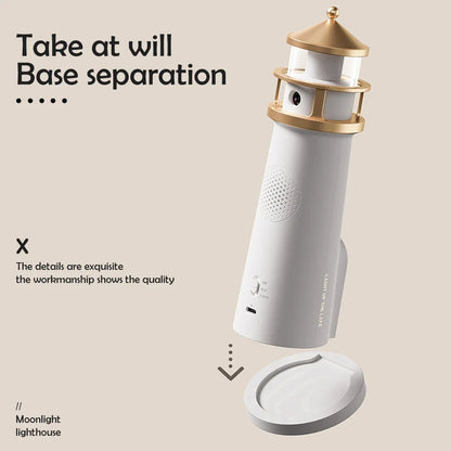 Lighthouse Moon Projection Room Decor - Wholesalus
