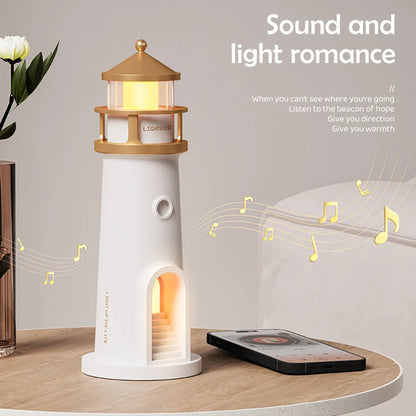 Lighthouse Moon Projection Room Decor - Wholesalus
