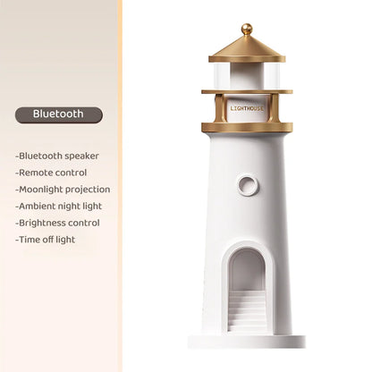 Lighthouse Moon Projection Room Decor - Wholesalus