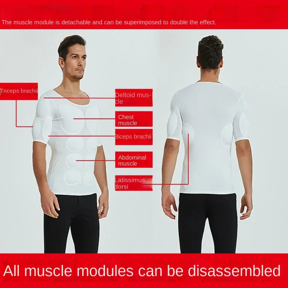 Cosplay Fitness Muscular T-Shirts - Wholesalus