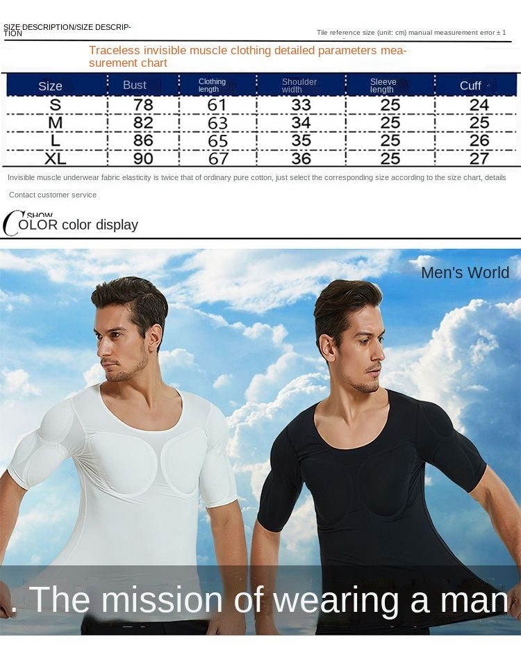 Cosplay Fitness Muscular T-Shirts - Wholesalus