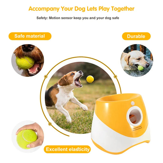 Fun Interactive Automatic Ball launcher Machine - Wholesalus