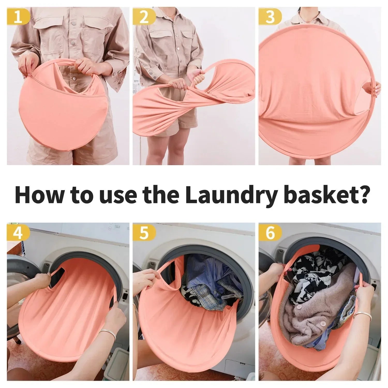 Foldable Laundry Hamper - Wholesalus