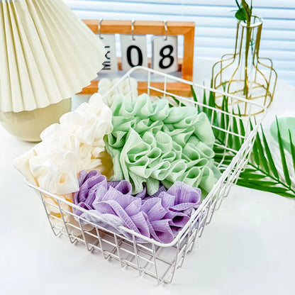 2-In-1 Exfoliating Mesh Shower Sponge - Wholesalus