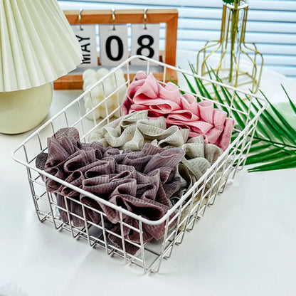 2-In-1 Exfoliating Mesh Shower Sponge - Wholesalus