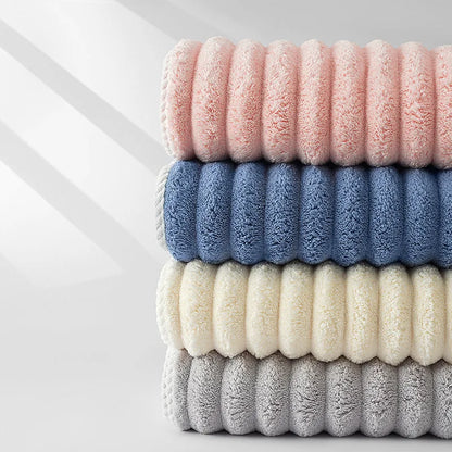 Quick Absorption Coral Plush Towel - Wholesalus