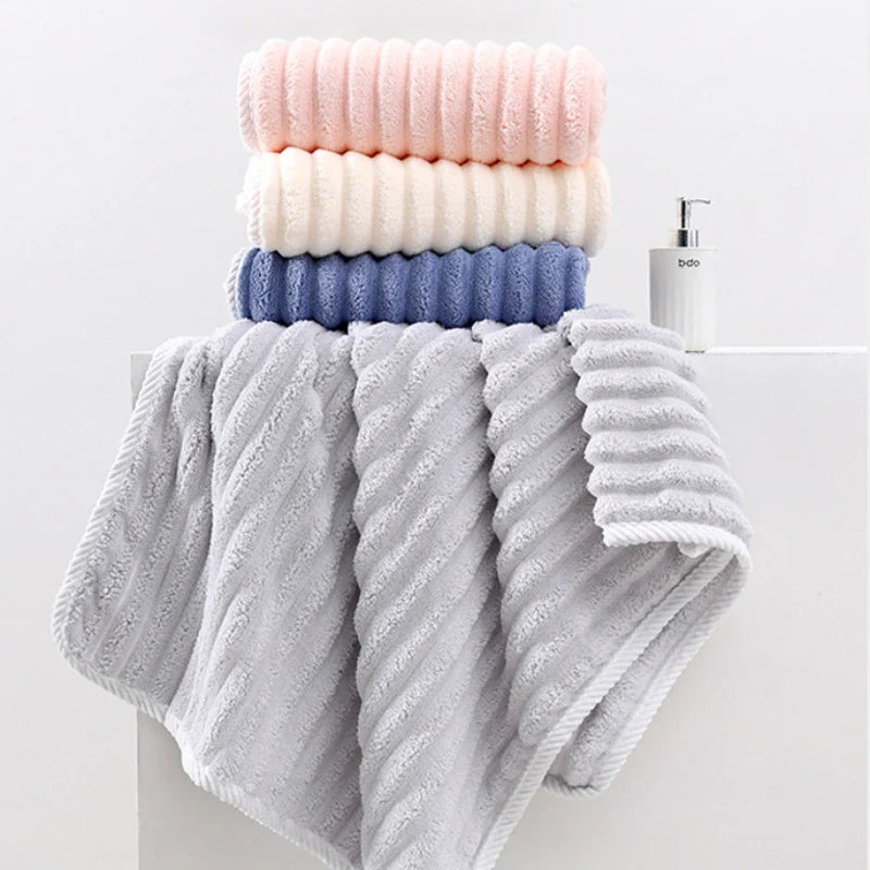 Quick Absorption Coral Plush Towel - Wholesalus