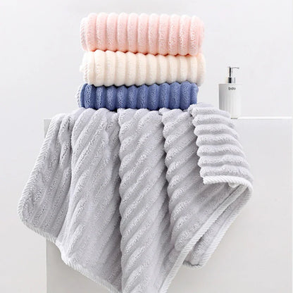 Quick Absorption Coral Plush Towel - Wholesalus