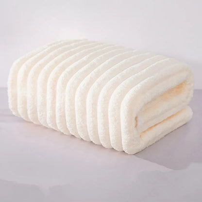 Quick Absorption Coral Plush Towel - Wholesalus
