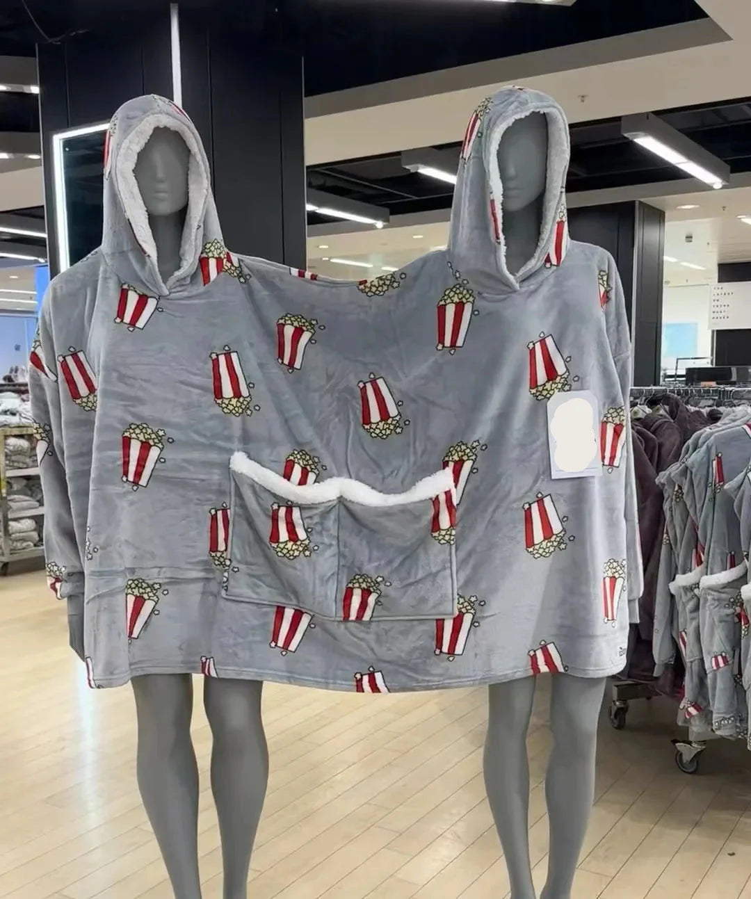Couples Double Hooded Pullover - Wholesalus