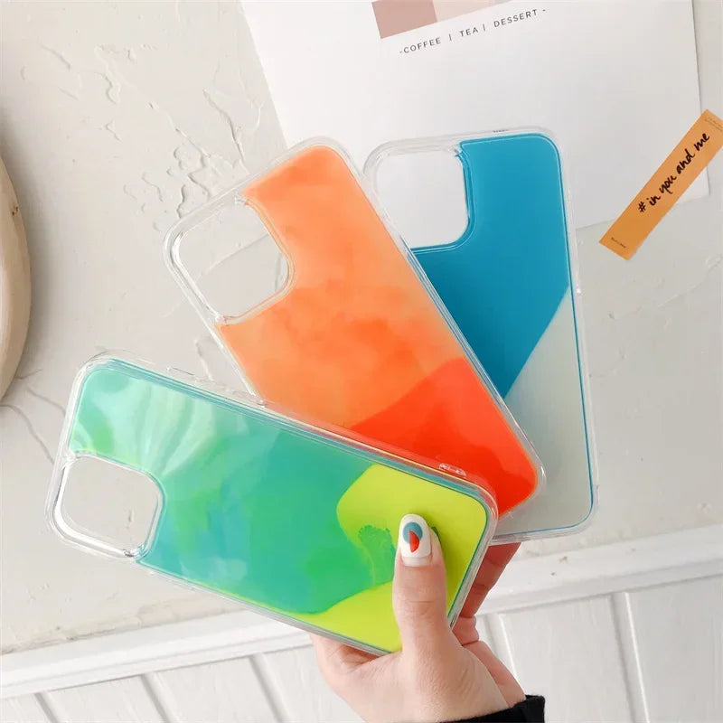 Luminous Quicksand iPhone Case - Wholesalus