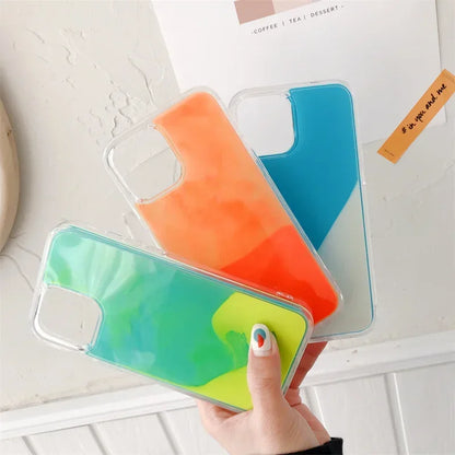 Luminous Quicksand iPhone Case - Wholesalus