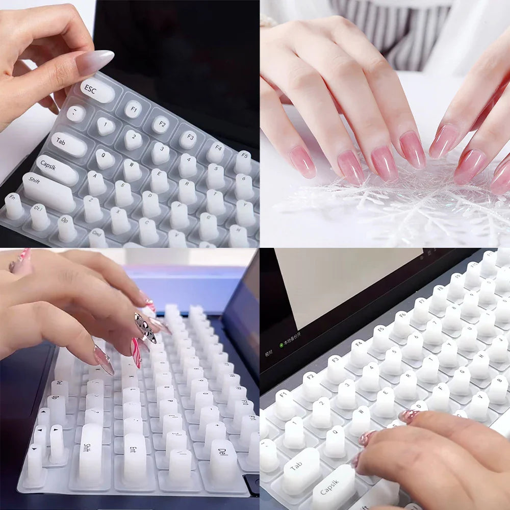 Silicone NailGuard Keyboard Shield - Wholesalus