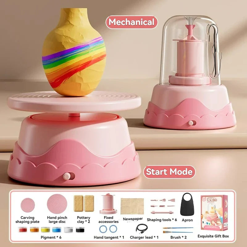 Kids Electric Pottery Machine - Wholesalus