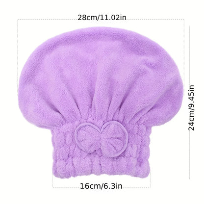 Microfiber Hair Drying Shower Turban - Wholesalus
