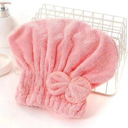 Microfiber Hair Drying Shower Turban - Wholesalus
