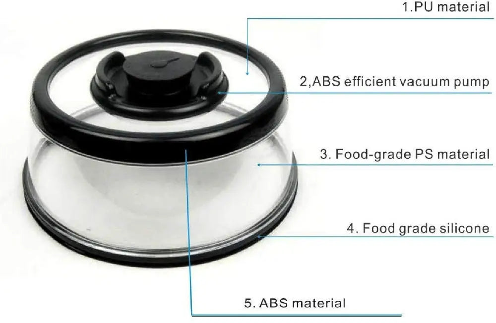 Multi-Purpose Silicone Vacuum Food Sealer - Wholesalus
