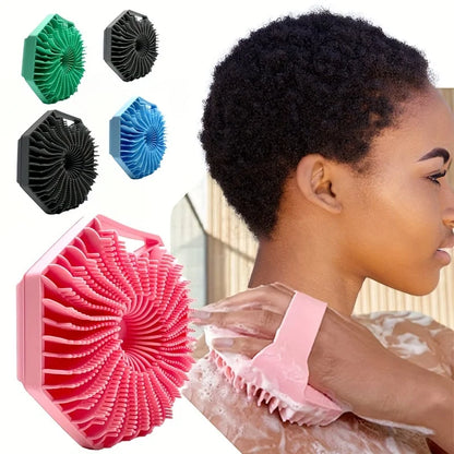 Soft Silicone Shower Body Scrubber - Wholesalus