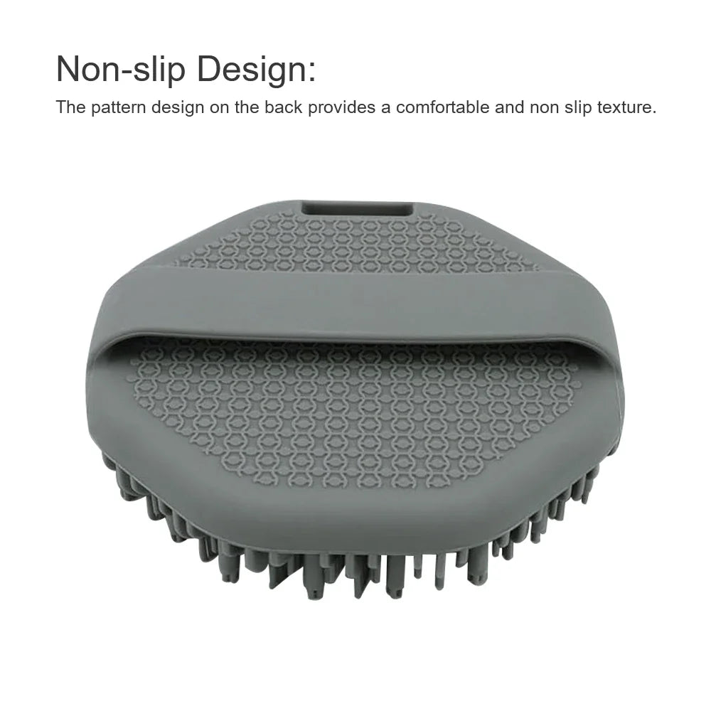 Soft Silicone Shower Body Scrubber - Wholesalus