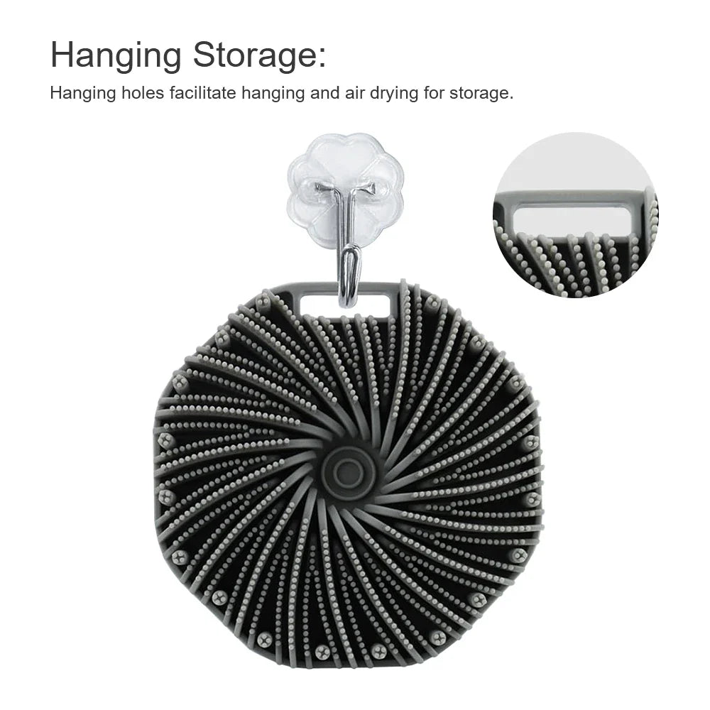 Soft Silicone Shower Body Scrubber - Wholesalus