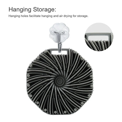 Soft Silicone Shower Body Scrubber - Wholesalus