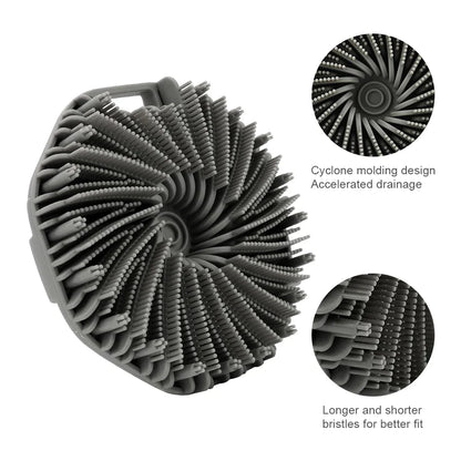 Soft Silicone Shower Body Scrubber - Wholesalus