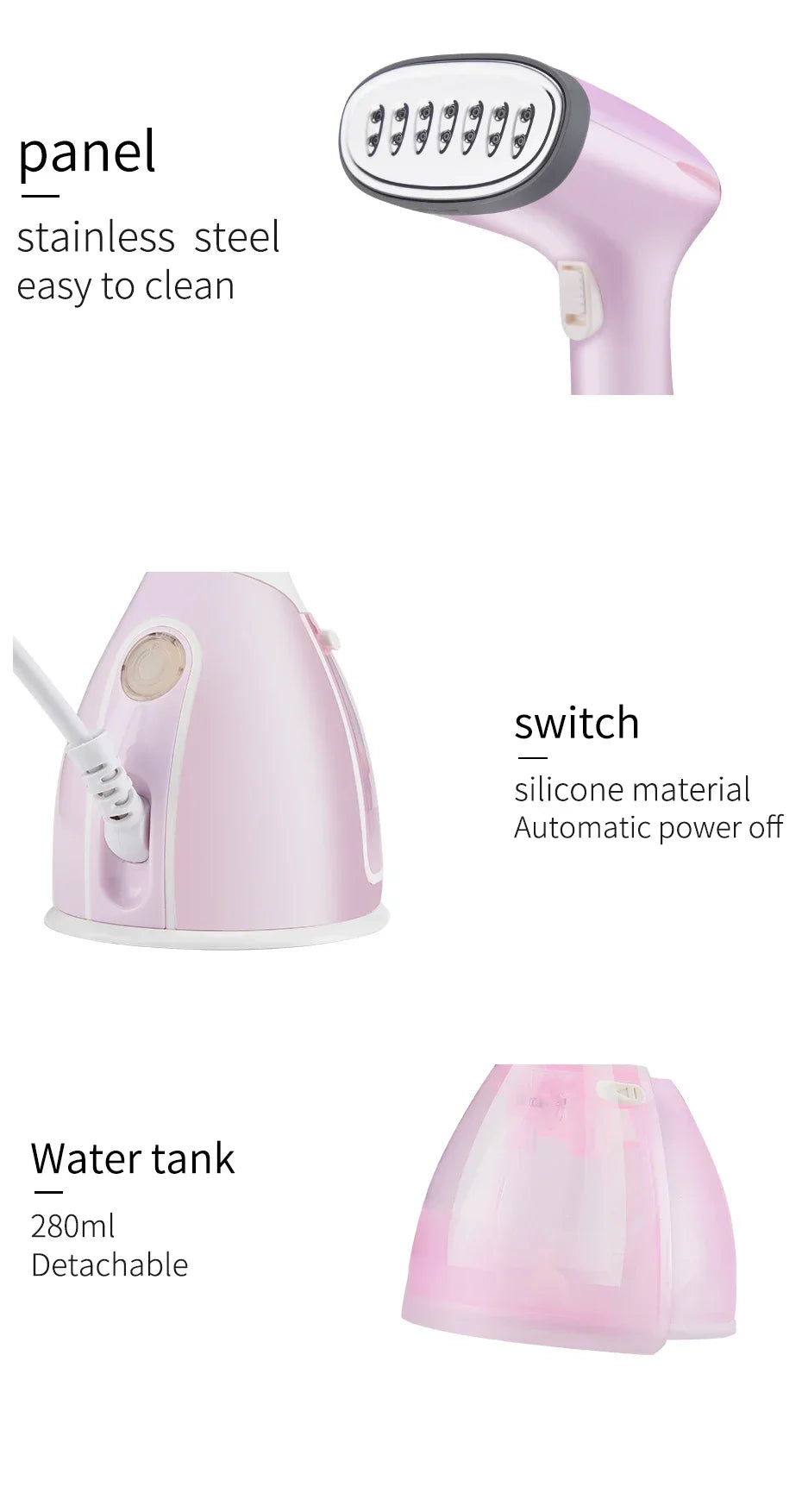 Handheld Garment Steam Iron - Wholesalus