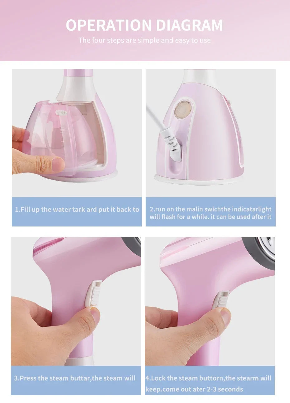 Handheld Garment Steam Iron - Wholesalus