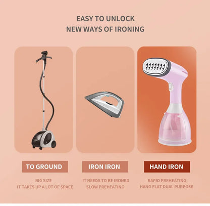 Handheld Garment Steam Iron - Wholesalus