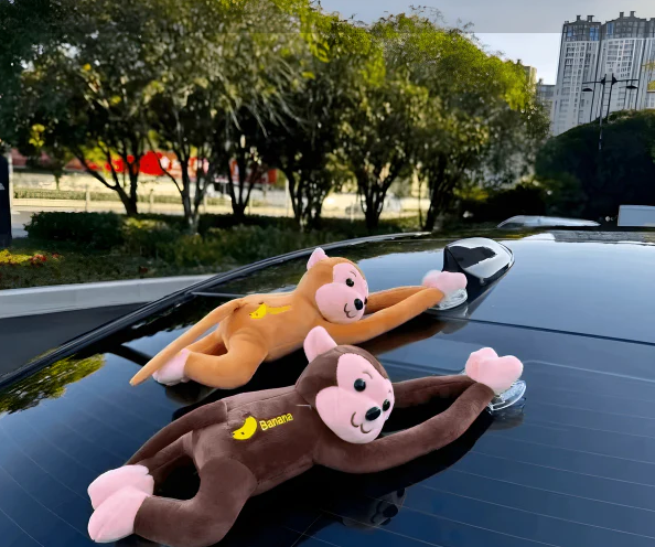 Vehicle Mounted Hanging Monkey Decor - Wholesalus