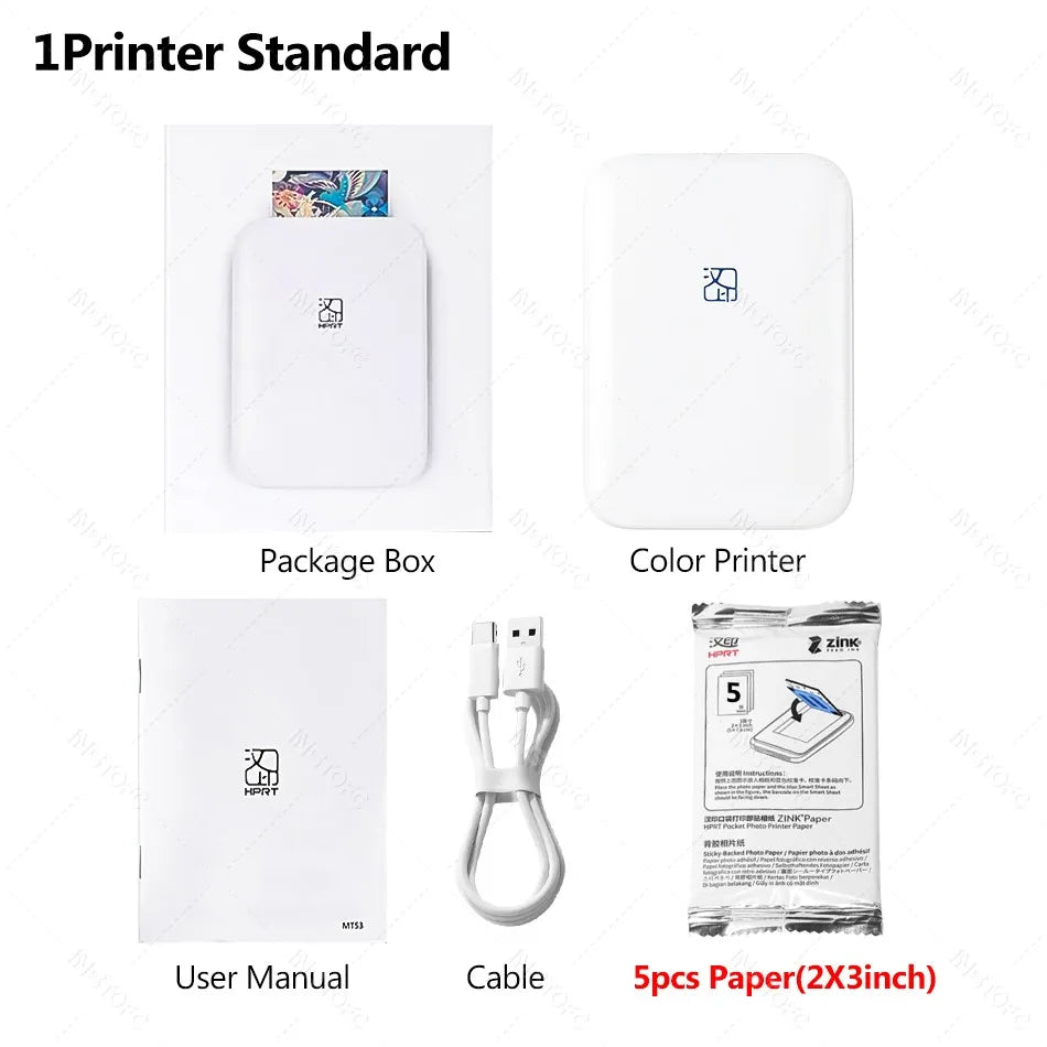 Portable Wireless Photo Printer - Wholesalus