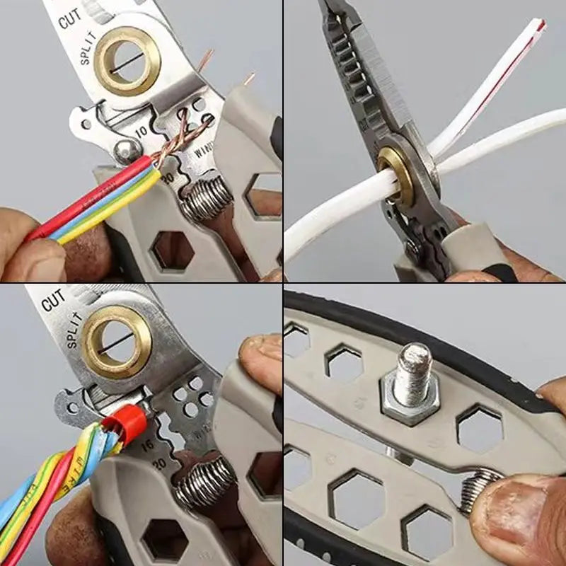 Professional Multipurpose Wire Stripper Tool - Wholesalus
