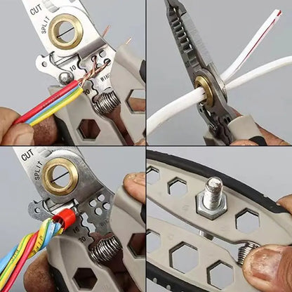Professional Multipurpose Wire Stripper Tool - Wholesalus